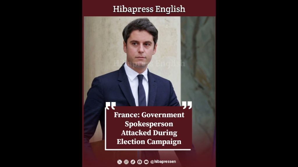 France: Government Spokesperson Attacked During Election Campaign