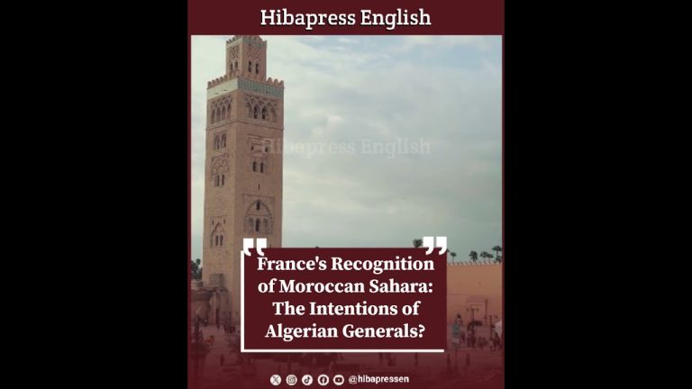 France's Recognition of Moroccan Sahara: The Intentions of Algerian Generals?
