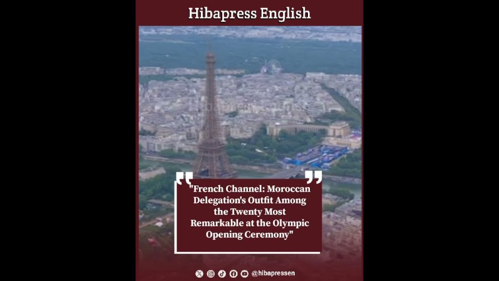 "French Channel: Moroccan Delegation's Outfit Among the Twenty Most Remarkable at the Olympic