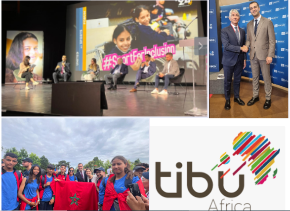Moroccan NGO Tibu Africa at the heart of high-level events in Paris on the sidelines of the 2024 Olympic and Paralympic Games.