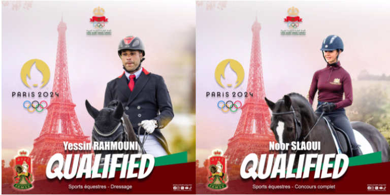 Morocco at the PARIS 2024 Olympic Games / Equestrian sports: Yessin and Noor, in the name of the Moroccan horse