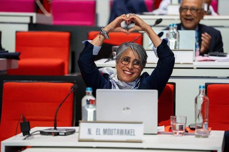 Nawal Al-Mutawakel was elected vice-president of the International Olympic Committee