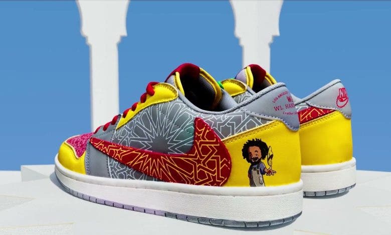 Nike Jordan launches a series of shoes adorned with Moroccan zellige patterns.