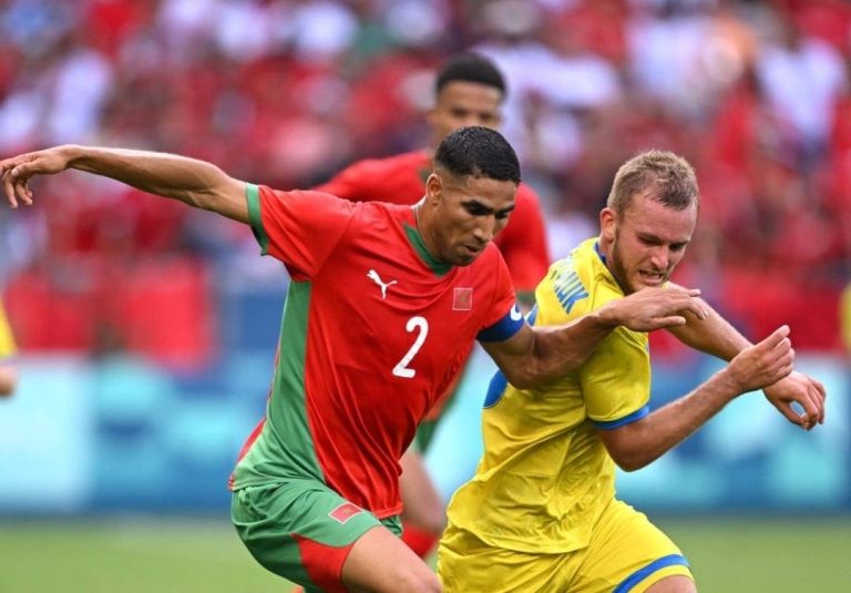 Paris Olympics... Moroccan national team suffers "fatal" defeat against Ukraine