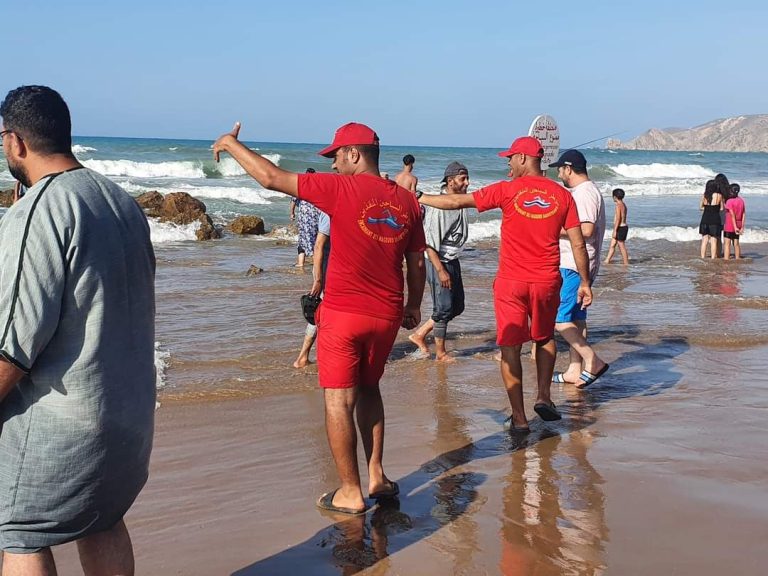 Saidia.. A case of drowning was recorded and more than 35 people were rescued