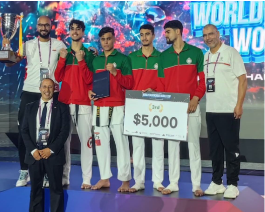 Taekwondo/Team World Cup in South Korea: Morocco 3rd and Driss El Hilali appointed member of the supervision committee