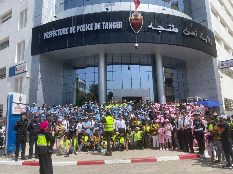 Tangier Security Province celebrates the children of Al Haouz Province