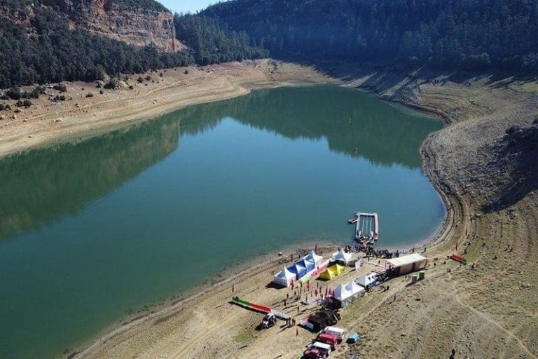 The Blue Flag was hoisted for the first time at Aklamam Azkza Lake in Khenifra