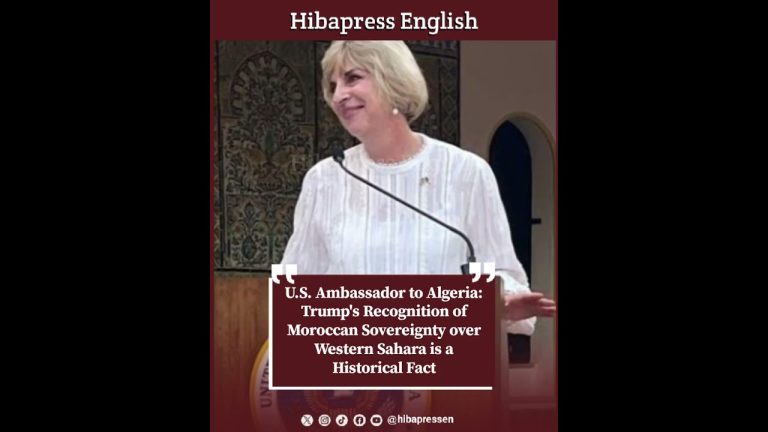 U.S. Ambassador to Algeria: Trump's Recognition of Moroccan Sovereignty over Western Sahara