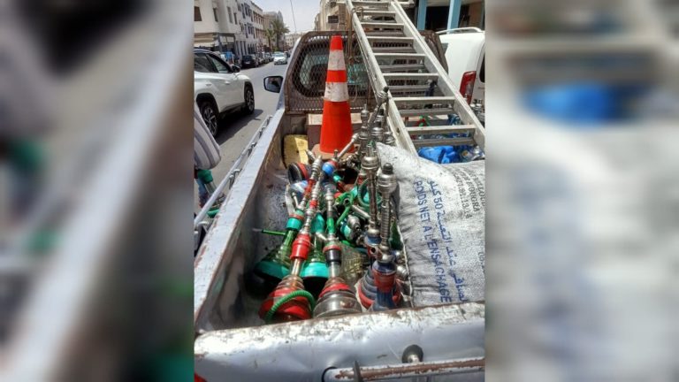 Agadir: Intensive campaigns to free public property and hookahs in the Dakhla district