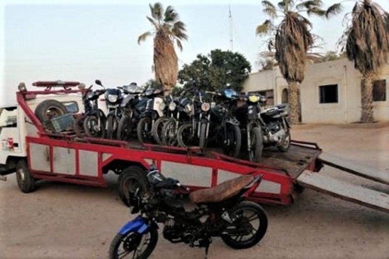 Agadir security monitors motorcycles