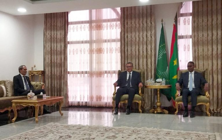 Akhannouch arrives in Nouakchott to represent the King at the investiture ceremony of the Mauritanian President