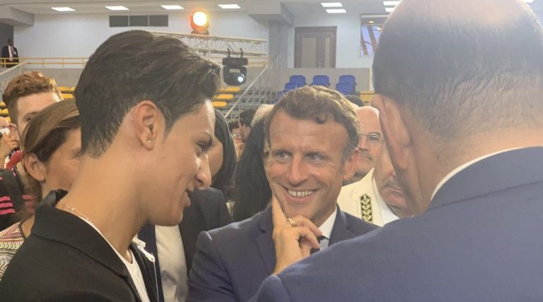 Algerian Iman Khalif awaits President Macron in his final fight… What's the story? (photo)