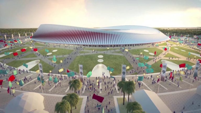 Dazzling designs of Morocco's World Cup stadiums impress social media activists