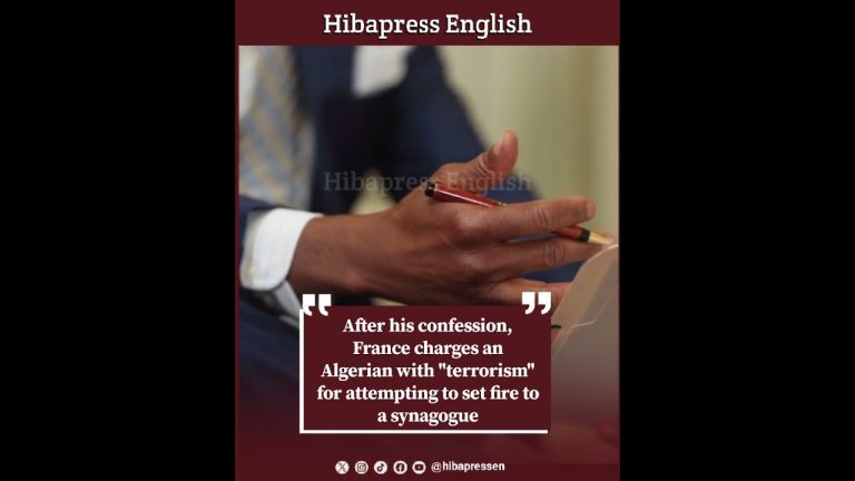 France charges an Algerian with "terrorism" for attempting to set fire to a synagogue