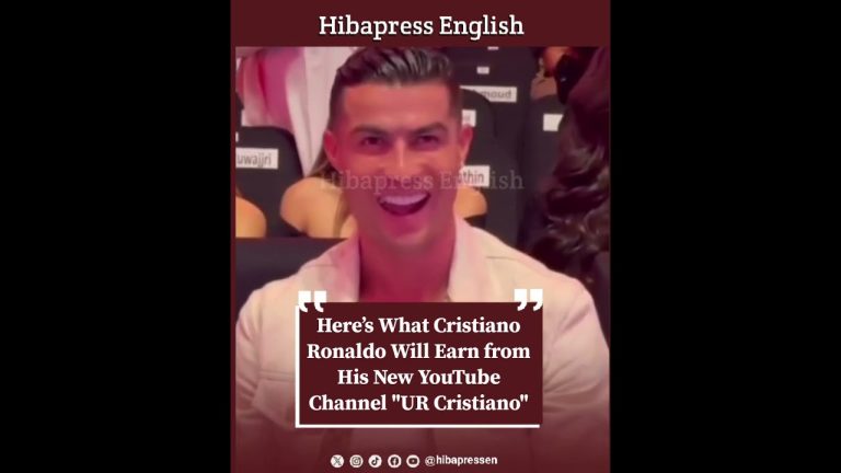 Here’s What Cristiano Ronaldo Will Earn from His New YouTube Channel "UR Cristiano"