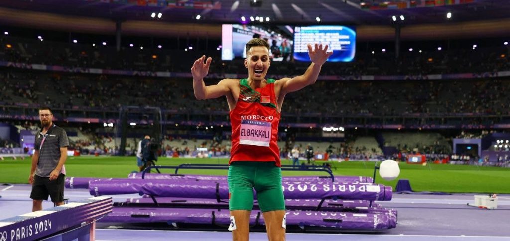 In an exciting way.. Watch how Sufyan El Bakkali celebrated after winning “gold” at the Olympics (photos)