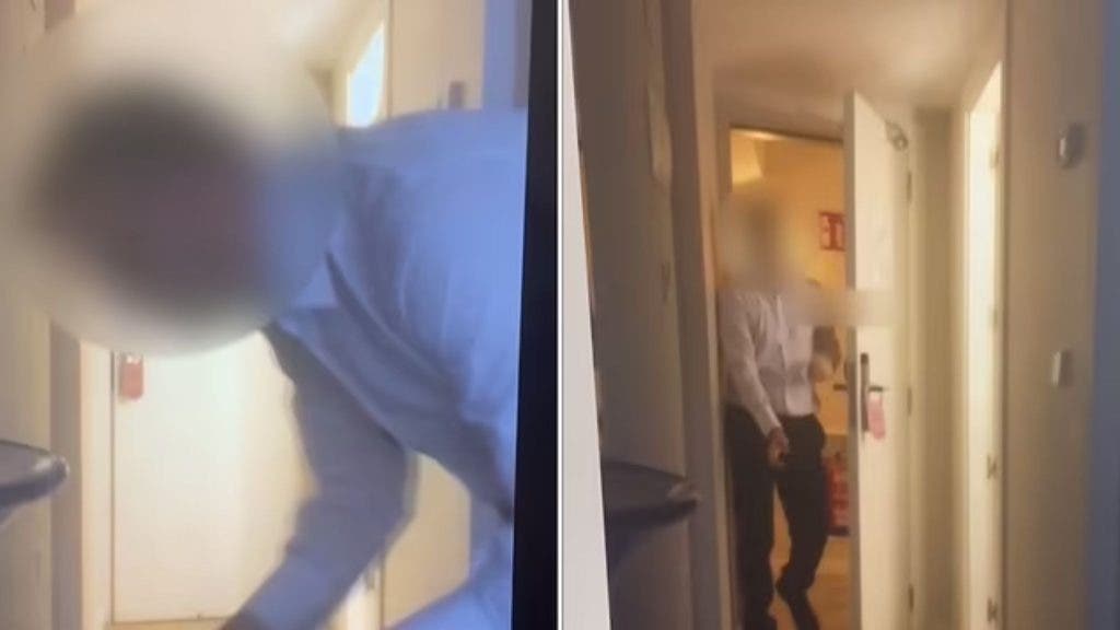 In an incredible behavior, an employee of a famous hotel "terrifies" a British tourist! (video)
