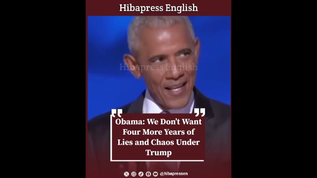 Obama: We Don’t Want Four More Years of Lies and Chaos Under Trump