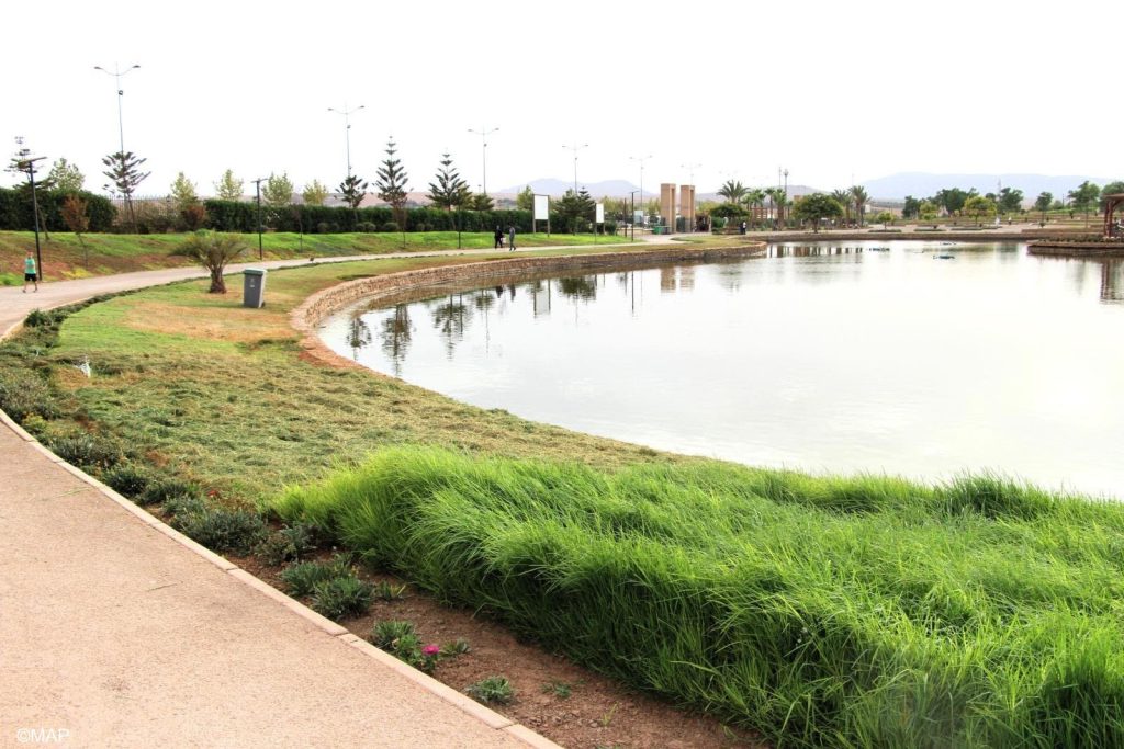Oujda.. The ecological park is a destination for residents and visitors in its environmental and recreational aspects