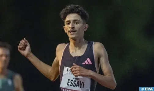JO Paris 2024.. Le coureur marocain Anas Saii qualifié pour les demi-finales du 1500 mètres