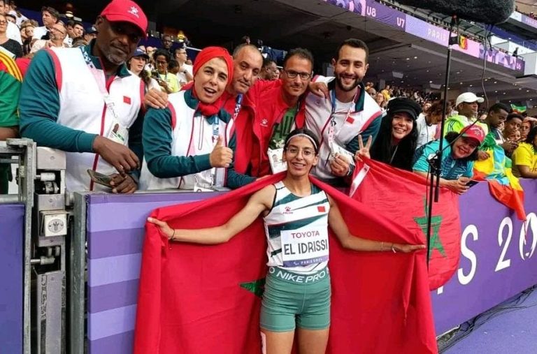 Paris Paralympic Games.. Moroccan runner Fatima Zahraa Al-Idrissi wins silver in the 1500m