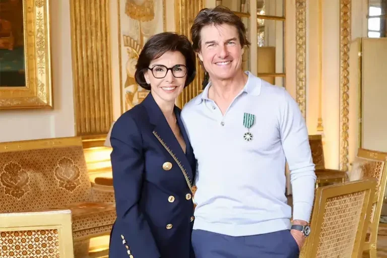 Rachida Dati pays tribute to Tom Cruise for the filming of "Mission Impossible" in Paris