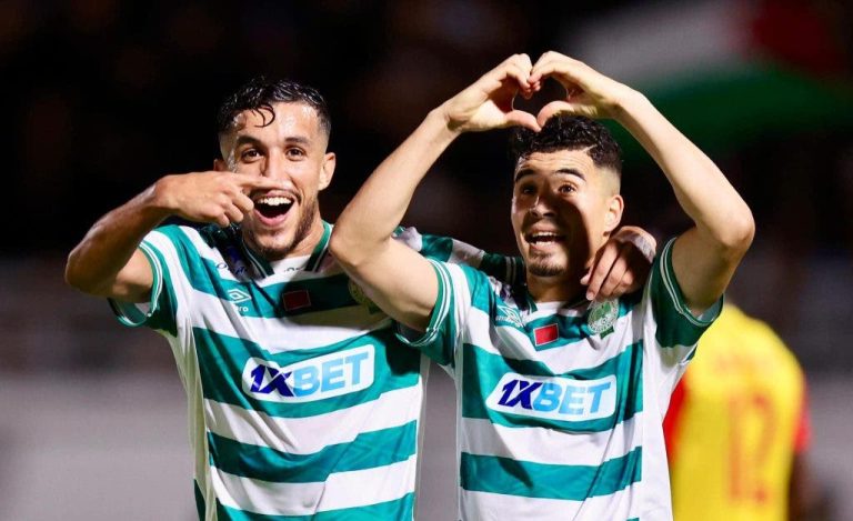 Raja Athletic Club sweeps National Guard 5-0 (video)
