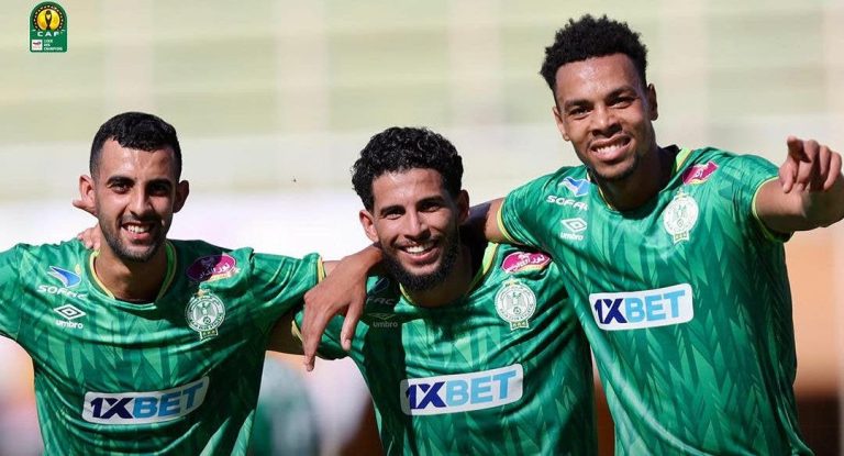 Raja begin their Champions League return by beating the Nigerian National Guard 2-1