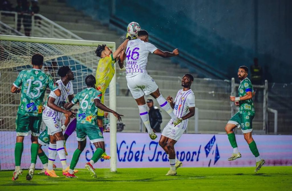 Raja faces Al-Ain at Al-Arabi Al-Zawli stadium and Al-Riyadiya channel broadcasts the match