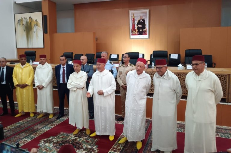 Royal donation for the needy and people with special needs during the Moulay Abdullah season