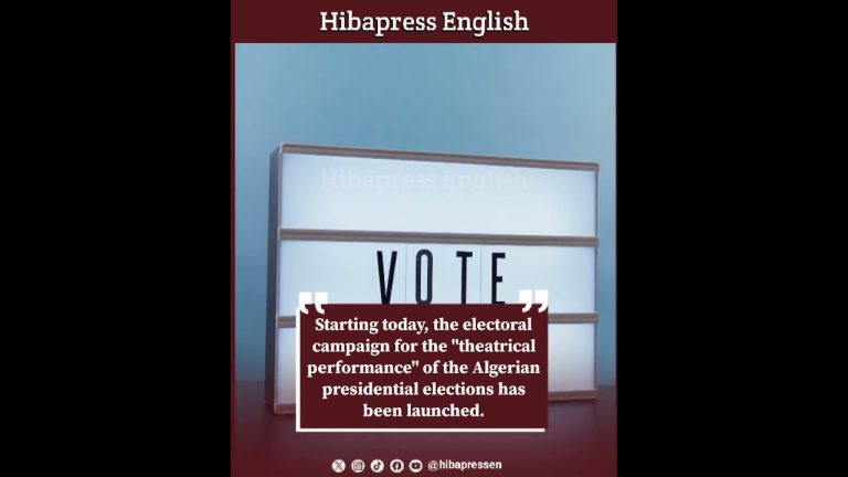Starting today, the electoral campaign  of the Algerian presidential elections has been launched.