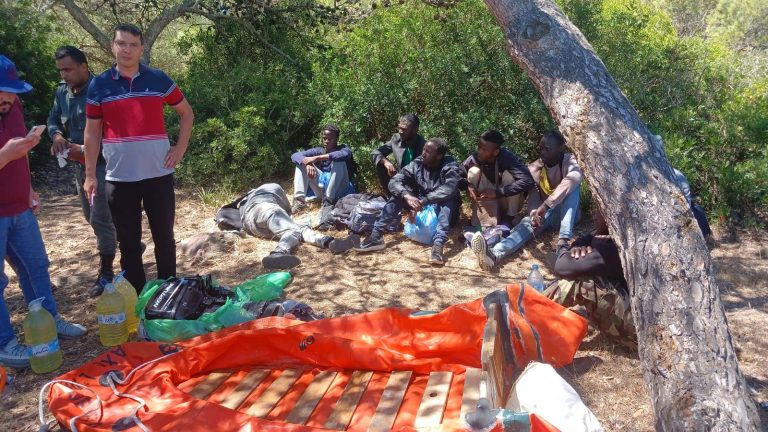 Tangier: A Senegalese man arrested while trying to travel in an inflatable boat