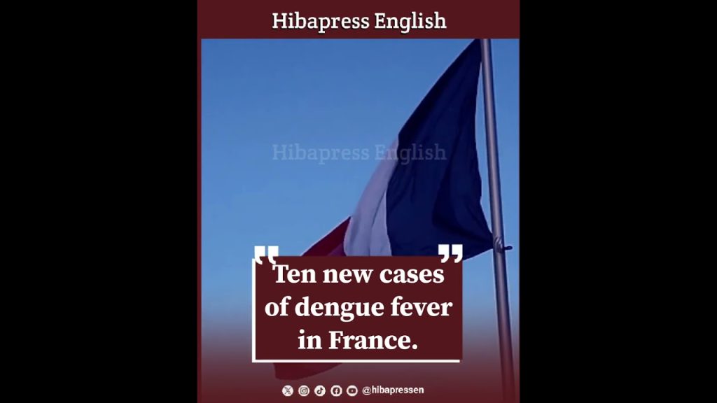 Ten new cases of dengue fever in France.