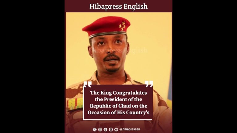 The King Congratulates the President of the Republic of Chad on the Occasion of His Country's