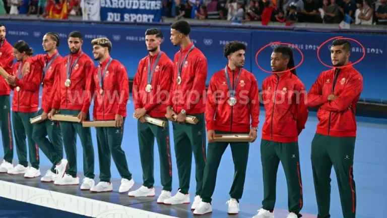 Two players from the Moroccan national team did not receive the bronze medal. What is the reason?