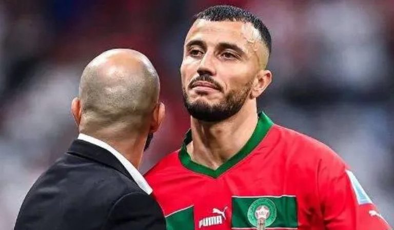 Walid Regragui reveals the reason for Saiss' exclusion from the Moroccan national team