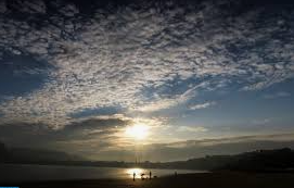 Weather: Partly cloudy