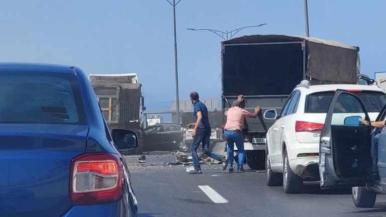 Serious road accident in Rabat.. "Ramuk" collides with cars on the highway + photos