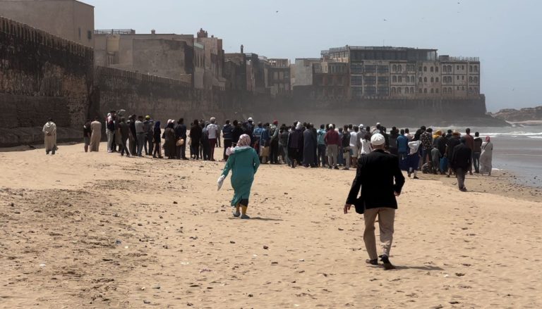 Safety alert on Essaouira beach.. The sea throws up an unidentified body + "Photos"