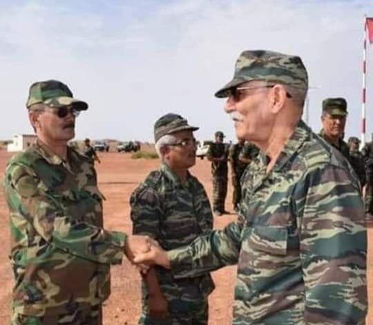 The Polisario and the Algerian army…one leadership with two different uniforms (photos)