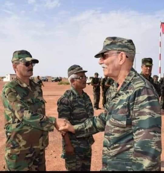 The Polisario and the Algerian army…one leadership with two different uniforms (photos)
