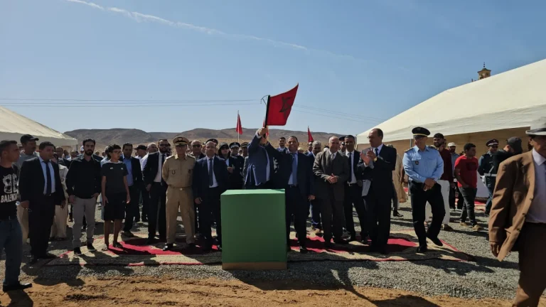 Agriculture Minister Siddiqui launches saffron and aloe vera (Indian) projects in Guercif province (photos)