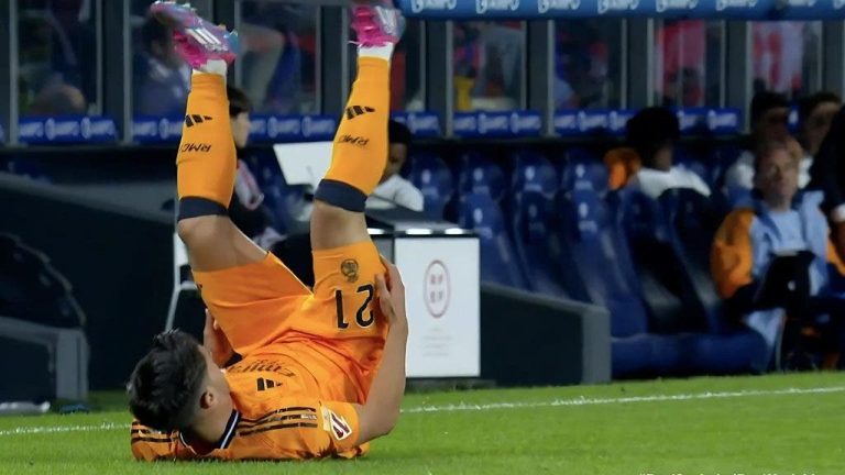 A painful blow.. Ibrahim Diaz suffers a painful injury with Real Madrid (video)