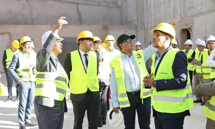 Agadir: Le gouverneur Amzazi inspecte l'avancement des travaux du Grand Théâtre