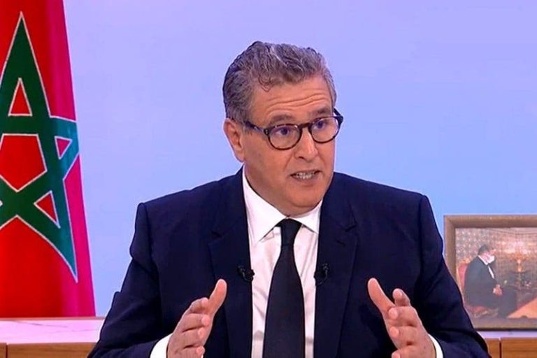 Akhannouch defends the benefits of the disaster area reconstruction program