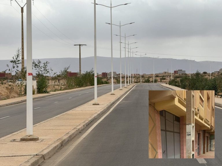Al-Aroui: Numbering of electric poles and public lighting fixtures