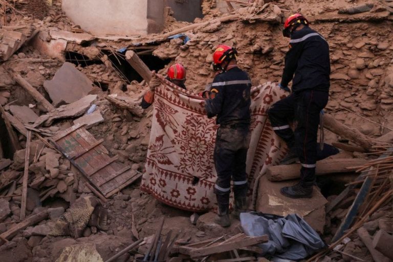 Al Haouz Province.. Rubble removal process has reached its final phase despite rough terrain