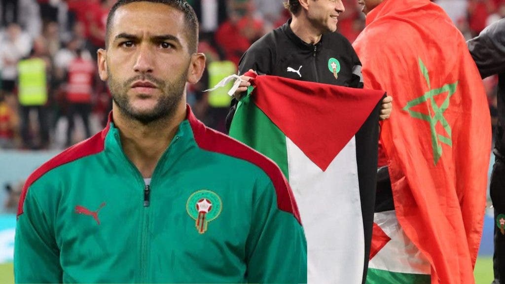 Although he retracted his blog post, Ziyech falls into the trap of disinformation because of Morocco's position on the Palestinian issue