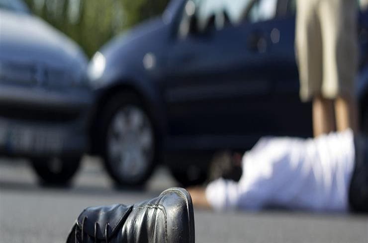 "Amin" died of his injuries after his wife's lover ran over him while they were arrested in Al-Bayda
